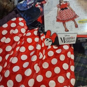 Disney Minnie Mouse Red Polka Dot Dress